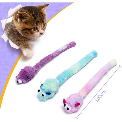 Peluches chat, Souris, contient de l'herbe à chat