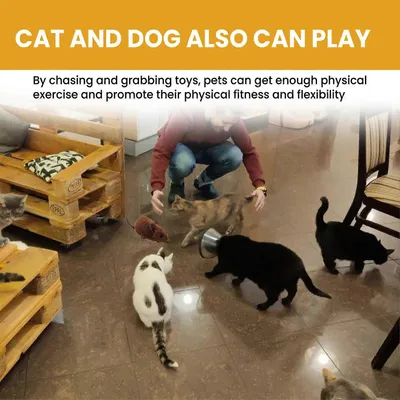 UAMLY Jouets d'activité pour chats en forme de souris