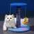 IntiMeg Katzenhaus mit Kratzbaum und Spielzeug IntiMeg Katzenhaus mit Kratzbaum und Spielzeug