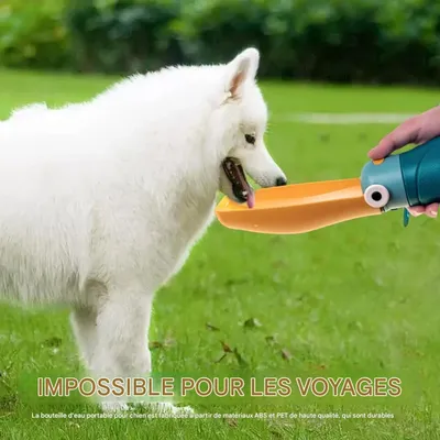 Petopia Botella de agua portátil para perros