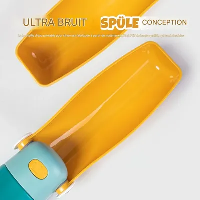 Petopia Bouteille d'eau portable pour chien