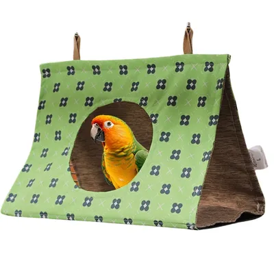 IntiMeg Nid pour oiseaux suspendus, hamac pour perroquets