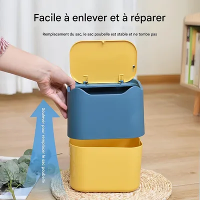 FurryFusion Litière pour chat dans une poubelle