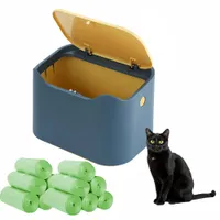 FurryFusion Litière pour chat dans une poubelle