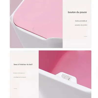 FurryFusion Litière pour chat dans une poubelle