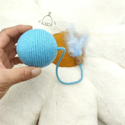 IntiMeg Balle de jouets en sisal pour chat