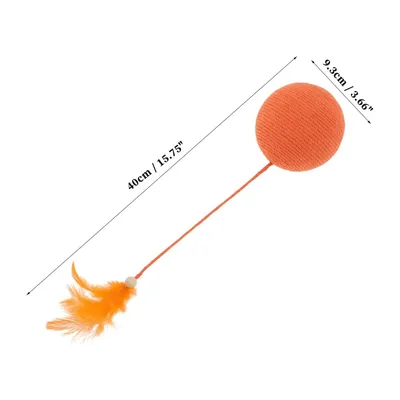 IntiMeg Balle interactive pour chat avec clochette