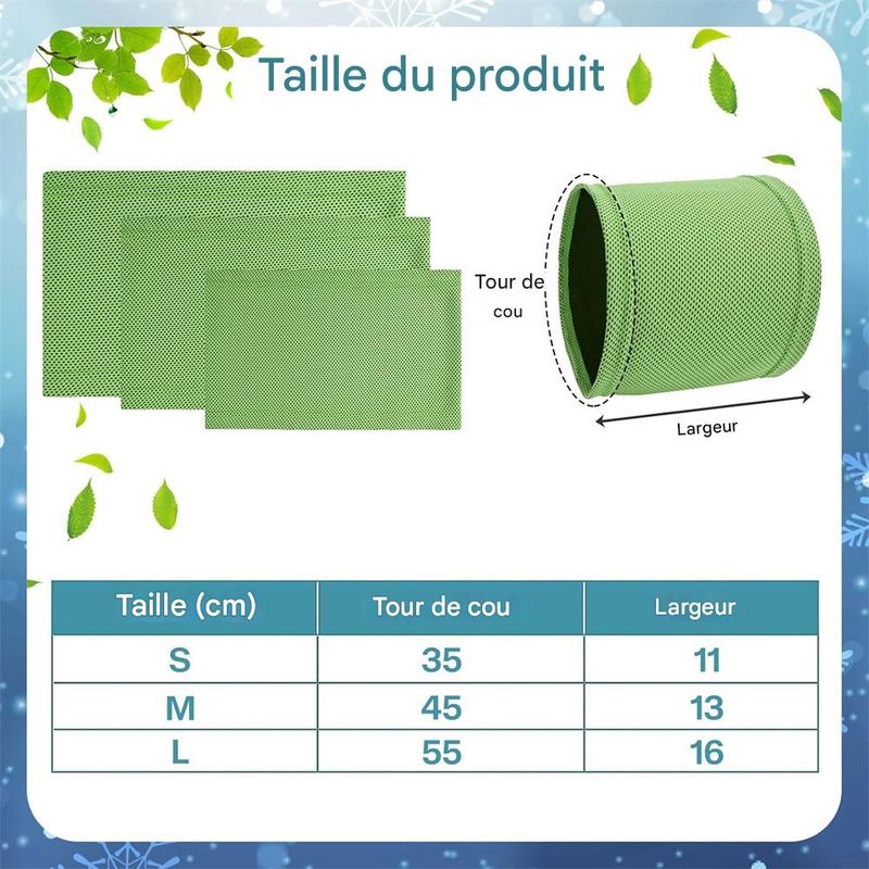 IntiMeg Bandana rafraîchissante pour chien