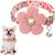 IntiMeg Collier pour petit chien avec fleur