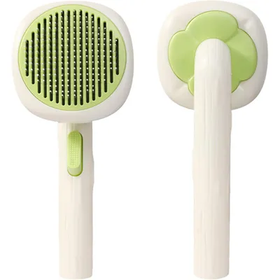 UAMLY Brosse pour chat avec bouton de déverrouillage