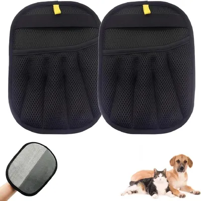 Petopia Gants de toilettage pour chiens et chats Petopia Gants de toilettage pour chiens et chats