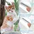UAMLY peigne double en bois pour chat