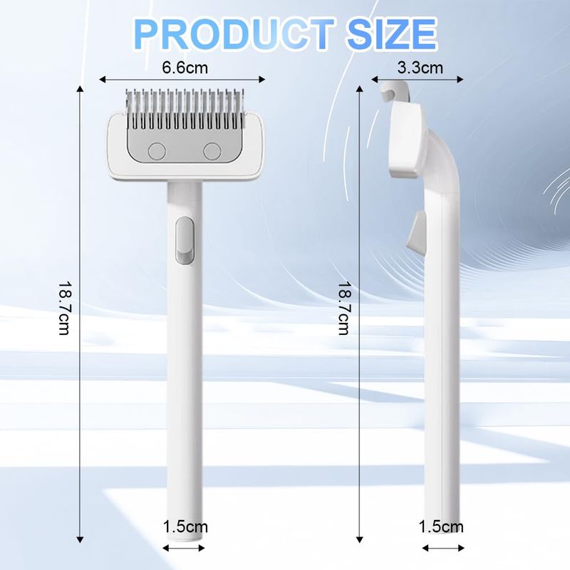 UAMLY Brosse de massage pour le soin du pelage du chat