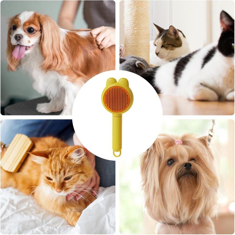 Petopia Brosse démêlante pour chat et chien