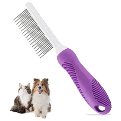 Petopia Brosse pour Chien et Chat à Poil Long