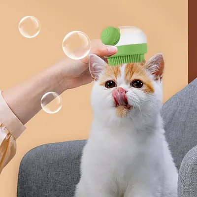 Petopia Brosse de bain pour chat