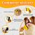 UAMLY Brosse autonettoyante pour animaux de compagnie