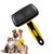 UAMLY Brosse autonettoyante pour animaux de compagnie