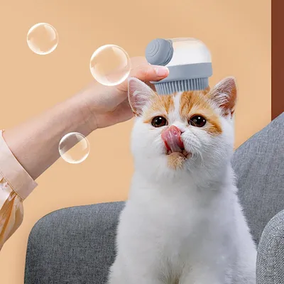 Petopia Brosse de bain pour chat