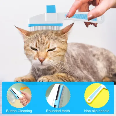 UAMLY Peigne anti-puces pour chats