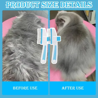 UAMLY Peigne anti-puces pour chats