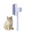 Petopia Brosse de toilettage pour chat