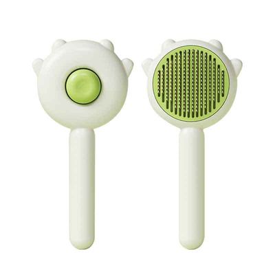 UAMLY Brosse pour chat anti-perte de poils, brosse autonettoyante