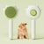UAMLY Brosse pour chat anti-perte de poils, brosse autonettoyante