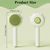 UAMLY Brosse pour chat anti-perte de poils, brosse autonettoyante