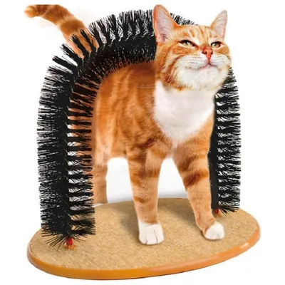 Petopia Brosse de massage pour chat