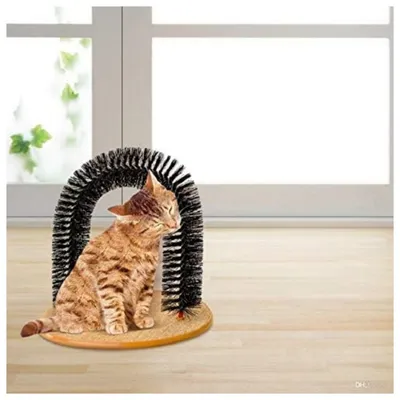 Petopia Brosse de massage pour chat