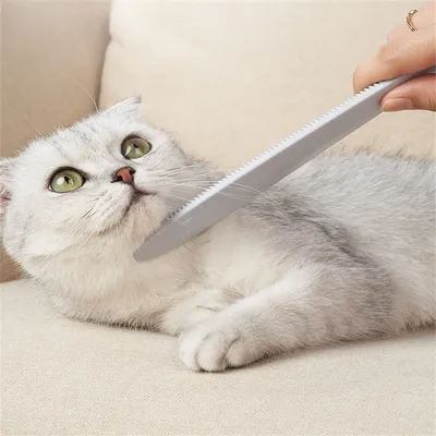 Pet Planet Peigne en forme de langue de chat