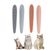 Pet Planet Peigne en forme de langue de chat