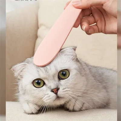 Pet Planet Peigne en forme de langue de chat