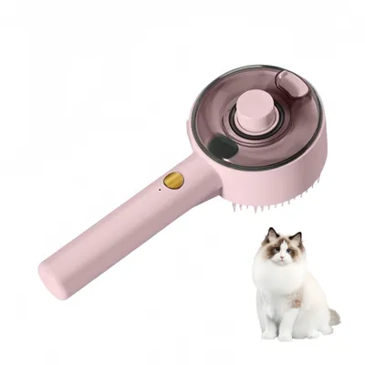 Petopia Brosse à vapeur 4 en 1 pour chat et chien