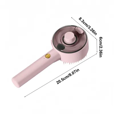 Petopia Brosse à vapeur 4 en 1 pour chat et chien