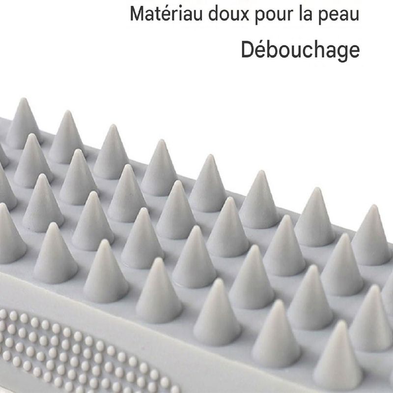 Petopia Brosse multifonction pour toilettage de chien et chat
