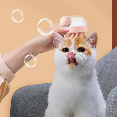 Petopia Brosse de bain pour chat