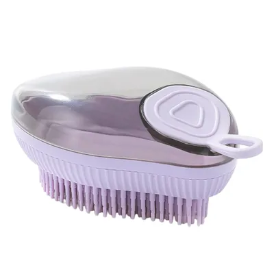 UAMLY Brosse à shampoing et brosse à bulles pour chat