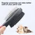 UAMLY Brosse double 2 en 1 pour chiens et chats