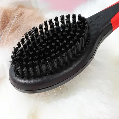 UAMLY Brosse double 2 en 1 pour chiens et chats