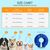 Collier de protection gonflable pour chien, réglable