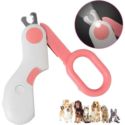 Pet Planet Chiens Chats Ciseaux A Griffe Avec Led