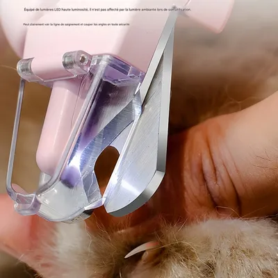 FurryFusion Coupe-ongles anti-éclaboussures pour chats et chiens