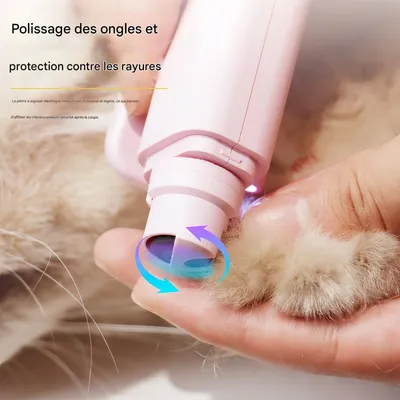 FurryFusion Coupe-ongles anti-éclaboussures pour chats et chiens