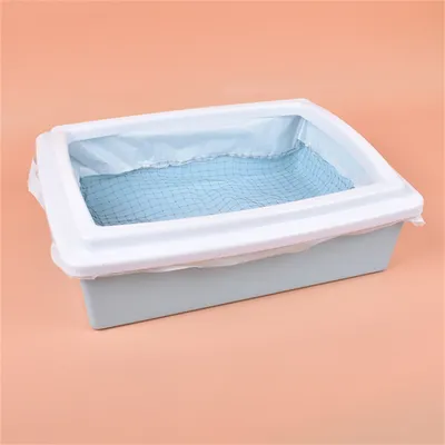 Pet Planet Sacs à litière pour chat résistants avec cordon