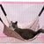 FurryFusion Hamac pour cage de chat en toile d'lin