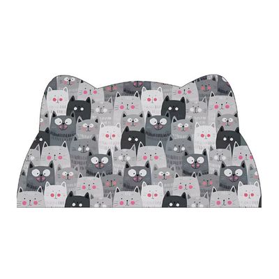 UAMLY Tapis pour bols de nourriture et d'eau pour chats(A)