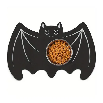 UAMLY Tapis d'alimentation pour animaux de compagnie, chauve-souris UAMLY Tapis d'alimentation pour animaux de compagnie, chauve-souris