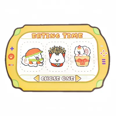 FurryFusion Set de table chat dessin animé